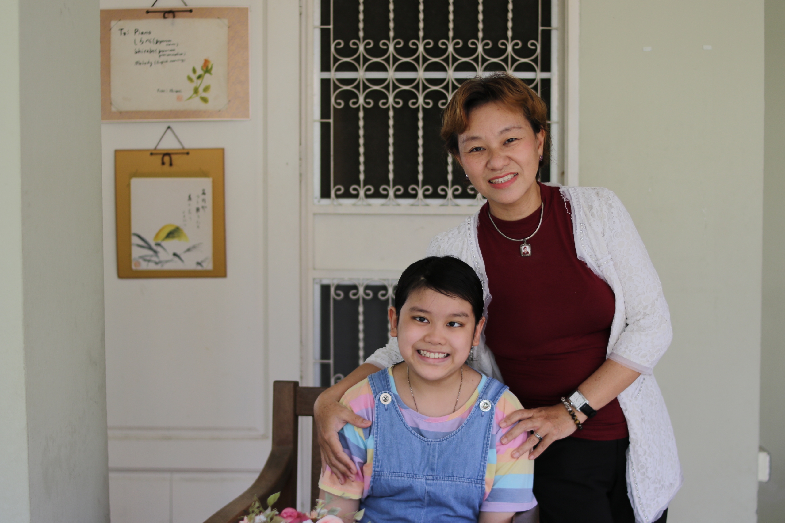 แม่จี๊ด-น้องเปียโน รับมือกับมะเร็งด้วยการดูใจเขา แลใจเรา ใช้ธรรมนำใจ